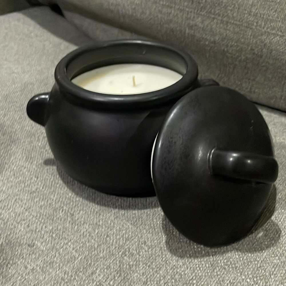 Huntington Home Aldi Cauldron Plum Cinnamon and Vanilla 2 Wick Candle